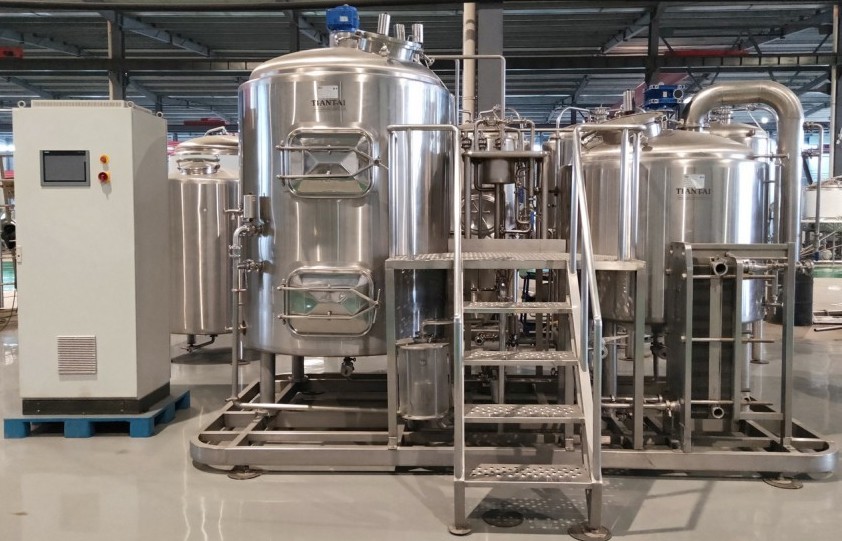 1000L used brewery equipment on sale TianTai® 2150HL brewery equipment for sale